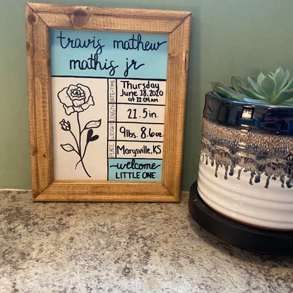 Birth Stat Signs - Picture 4 of 4